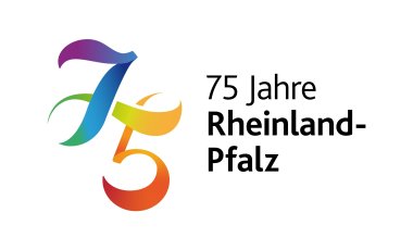 Logo 75 Jahre Rheinland-Pfalz