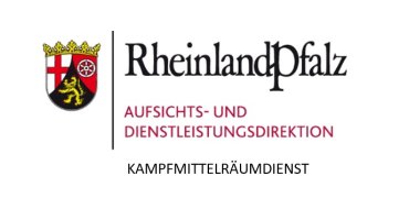 Logo ADD RLP KMRD Logo Aufsichts- und Dienstleistungsdirektion Rheinland-Pfalz, Kampfmittelräumdienst