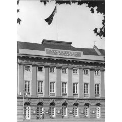 Außenansicht Stadttheater Koblenz 1950