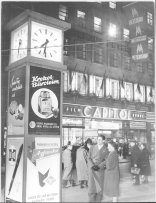 Leipzig, Petersstraße, Kino "Capitol", Nacht
